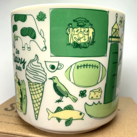 Starbucks Mug WISCONSIN Been There Series NEW 2019 - Picture 5 of 8
